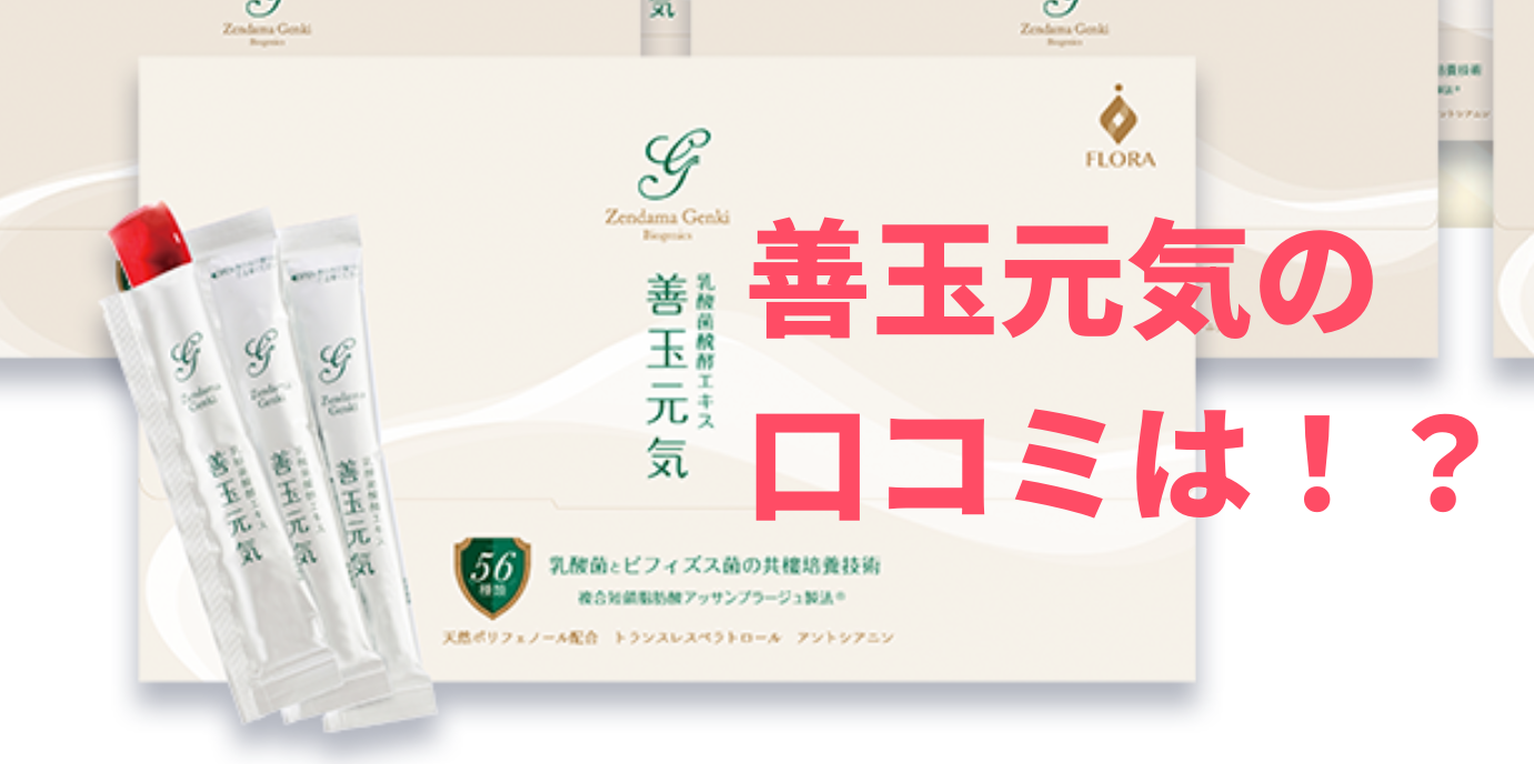 善玉元気の口コミは！？